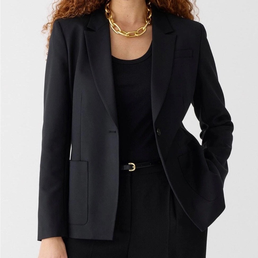 J. Crew Women's Navy Blazer